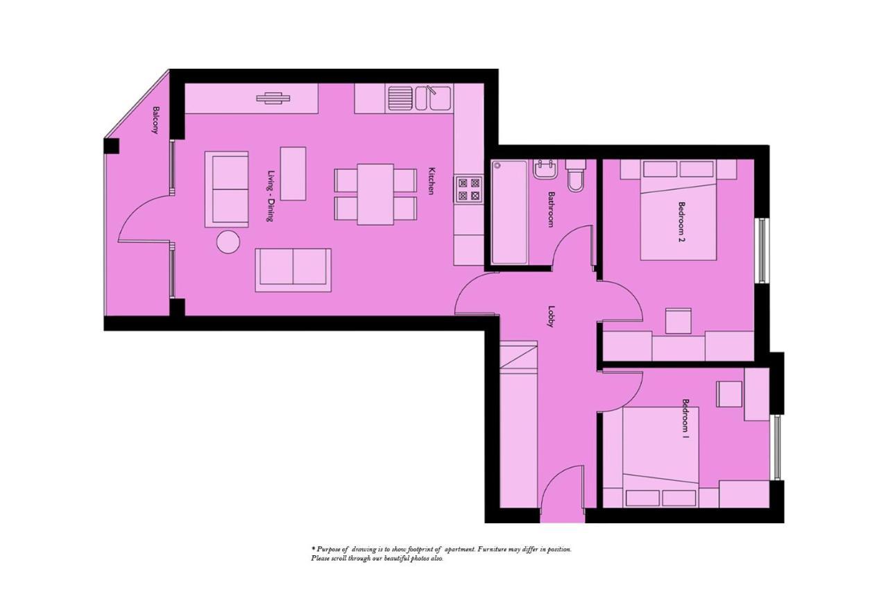 Home From Home - Reliable Long-Term Stay For Working Guests - Apartment 3 Джиллінгем Екстер'єр фото